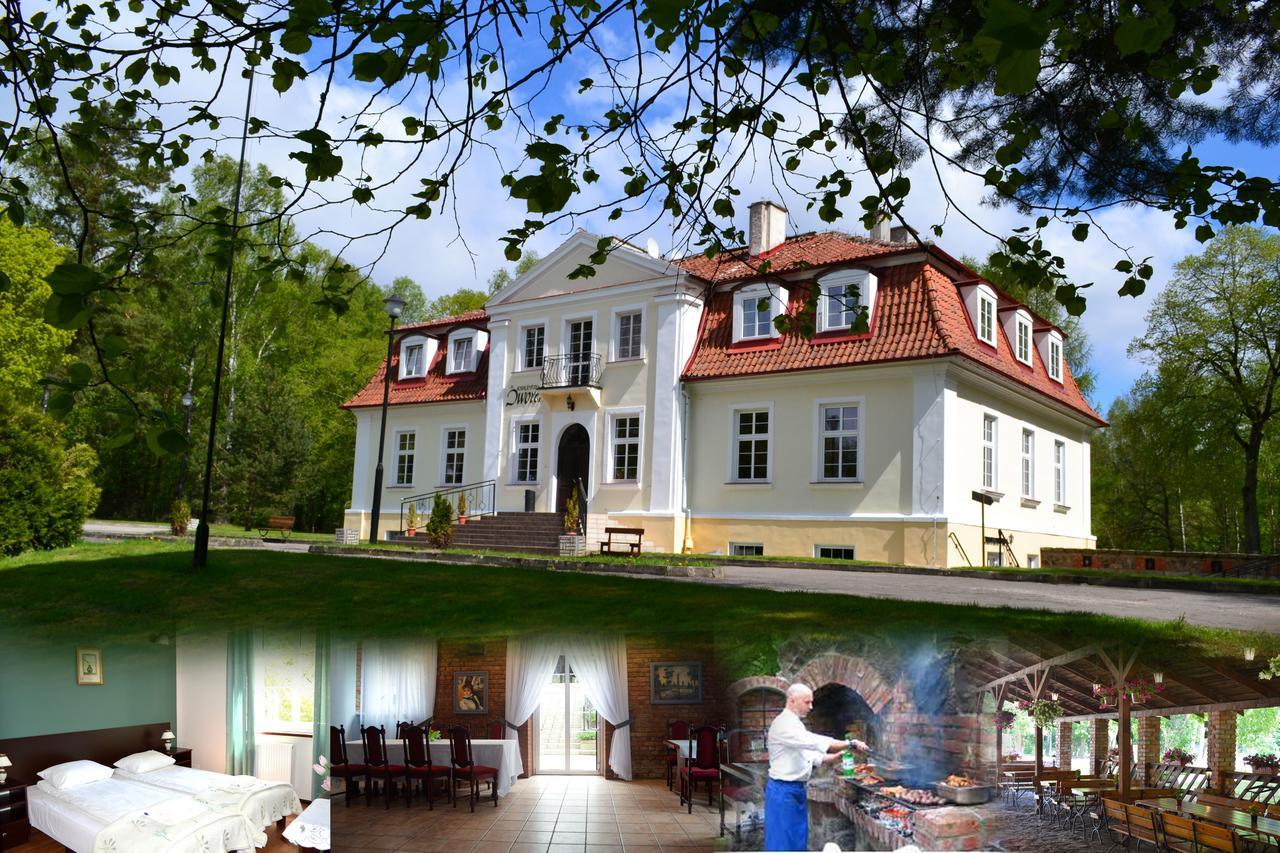 Hotel Ksiezycowy Dworek Кентшин Екстериор снимка